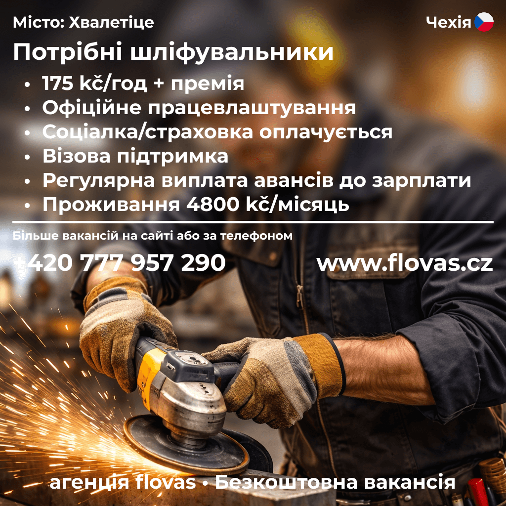 Потрібні шліфувальники