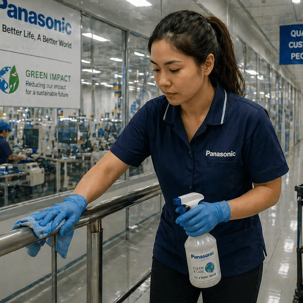 Потрібні прибиральниці на завод Panasonic
