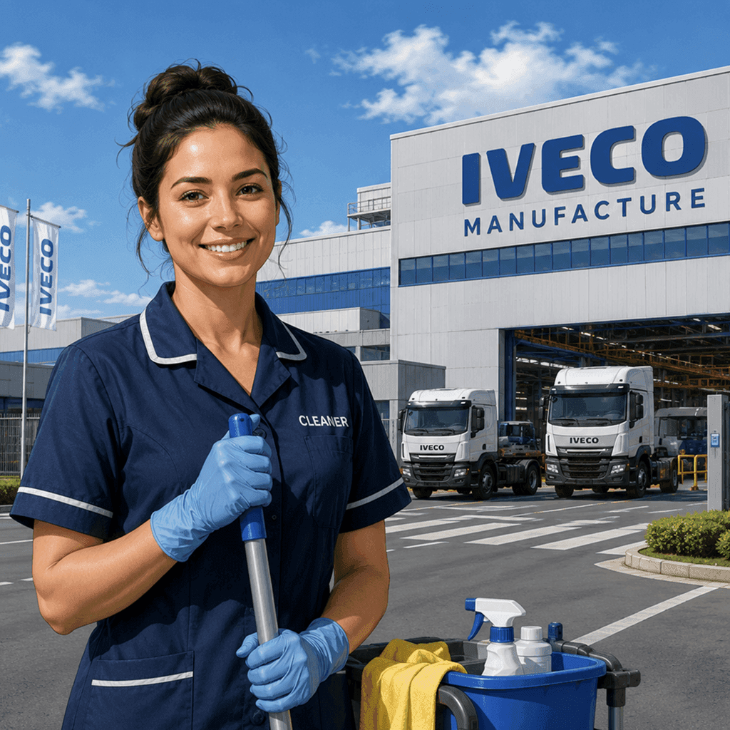Потрібні прибиральниці на завод IVECO